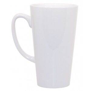 Imagen taza blanca conica 500 ml