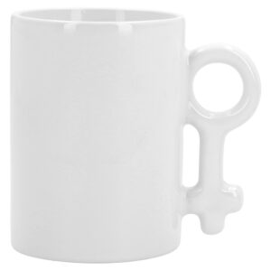 Imagen Taza blanca asa símbolénero femenino
