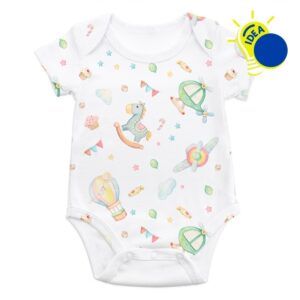 Body infantil manga corta